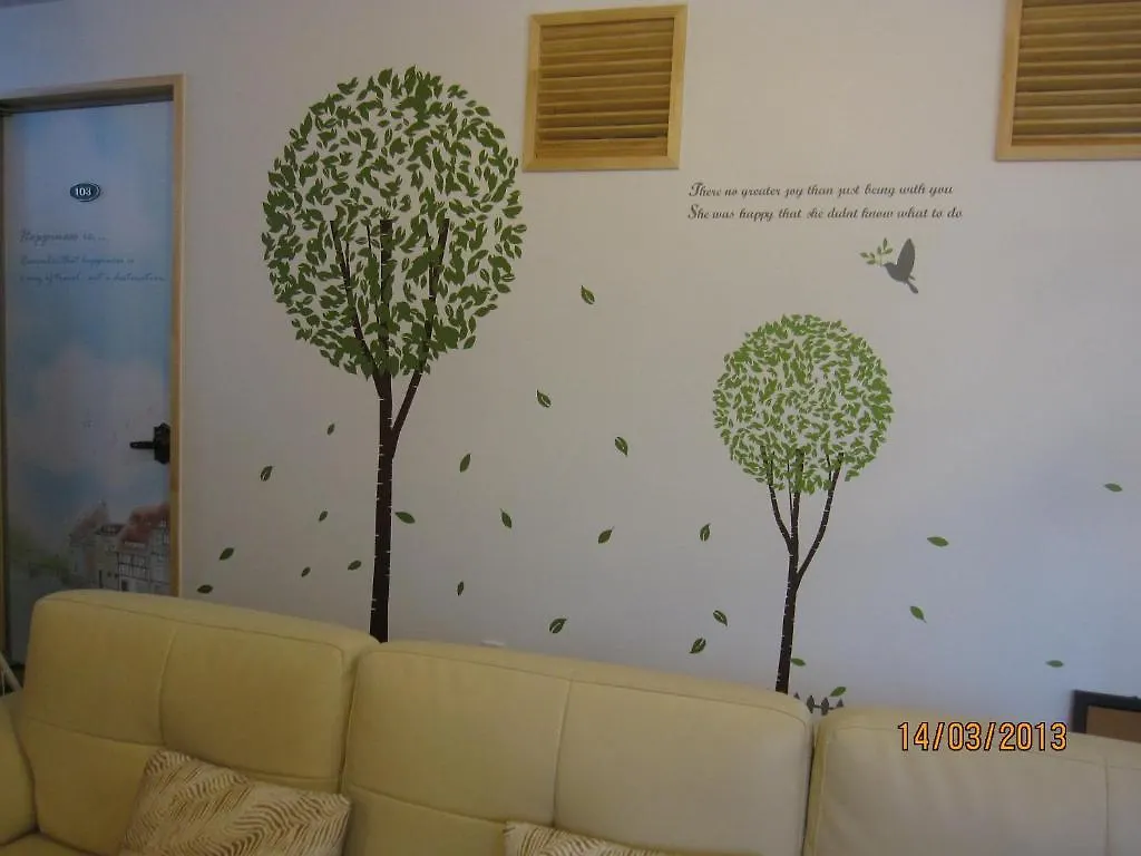 釜山 蔚蓝背包青年旅馆旅舍 0*,