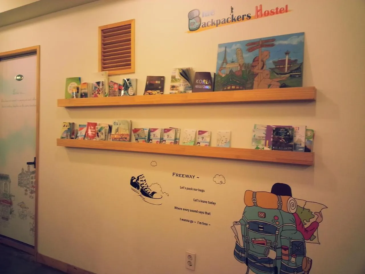 Blue Backpackers Hostel Busan 0*,