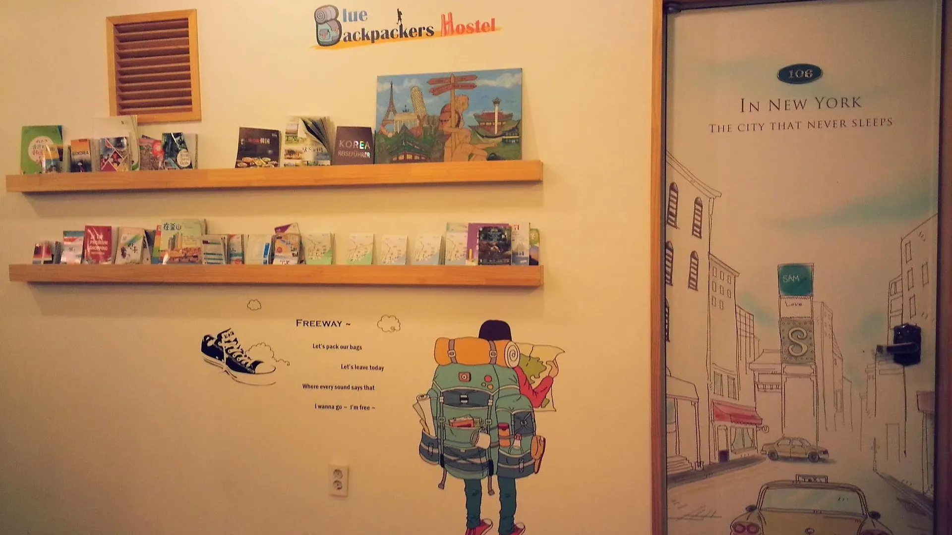 Blue Backpackers Hostel Busan