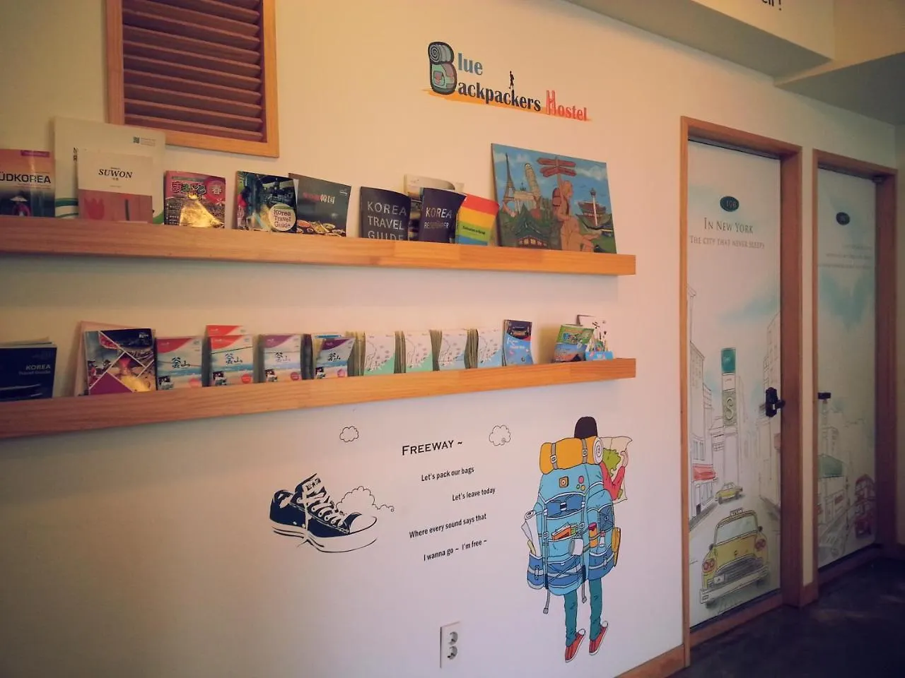 Blue Backpackers Hostel Μπουσάν